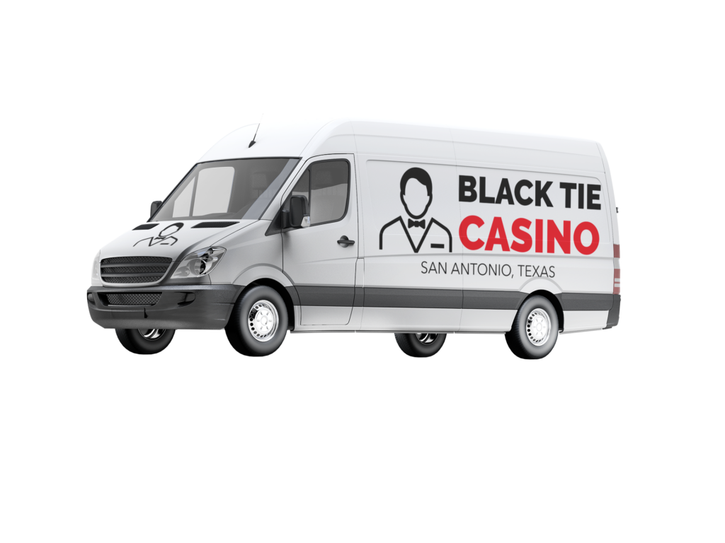 Casino table Delivery Van